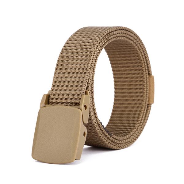 Мода военного пластикового пояса нейлона пряжки тактическая 3.5cm Unisex