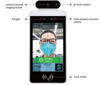 Scanner de reconnaissance des visages d'UE Code QR IP65 avec le système de contrôle d'accès de MIPS