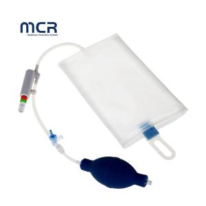 Fluid Infusion Bag, Quick Infusion Transparent 500ml Pressure Infusion Bag with