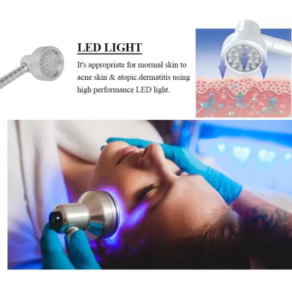 BIO RF Beauty Therapy Machine 15 Inch Cold Hammer Hydro Dermabrasion Device