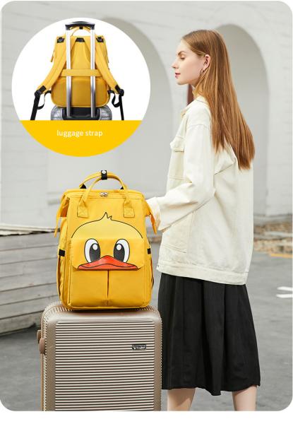 420d Waterproof Mommy Diaper Bag With Foldable Crib Anti Theft