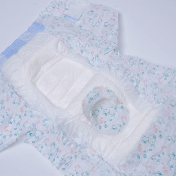 Custom Design Soft Dog Pet Disposable Diapers With Tail Hole And Wetness Indicator