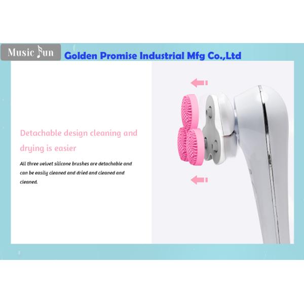 IPX6 Health And Beauty Products Electric Facial Cleanser Massager Machine
