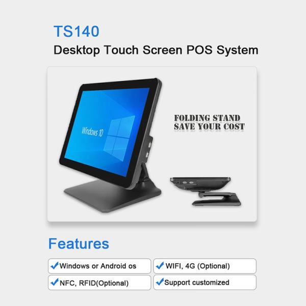10Inch Touchscreen Cash POS Machine All In One For Grocery Store Supermarket