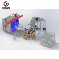 Machine de moulage rotatif à pression maximale de 400 T Pour la fabrication de boîtes de refroidissement