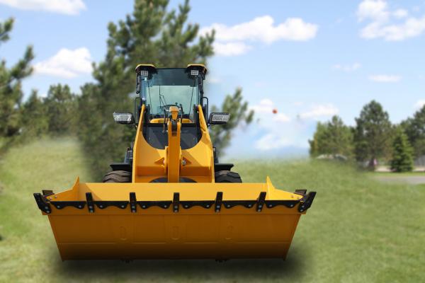 40km/h Heavy Equipment Front Loader Changfa 4102 Engine  2400RPM