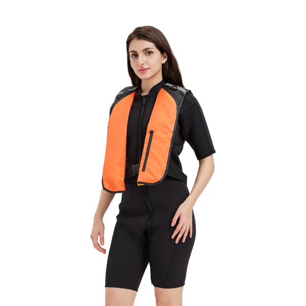 AG19071 Oxford + TPU Chaleco salvavidas inflable automático