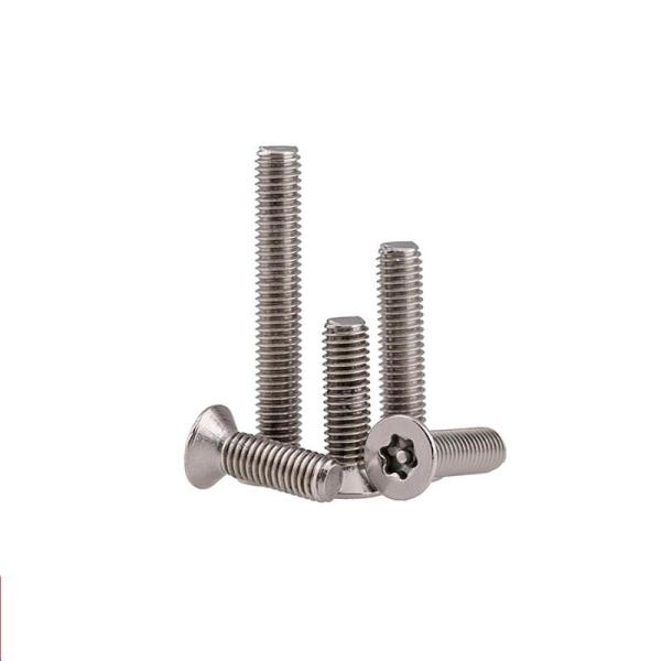 304 Stainless Steel Flat Head Screws M2.5 Tamper Proof 3-40mm For home Products
