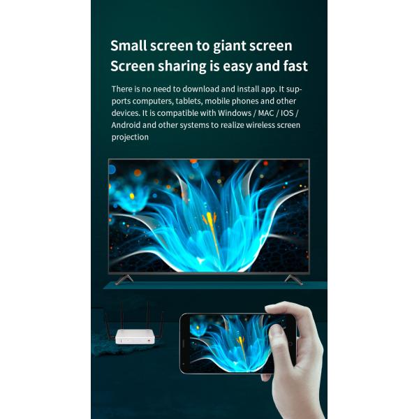 Система 30m 8G сотрудничества UHD беспроводная с долгосрочным сигналом