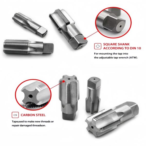 Customizable HSS NPT ANSI Machine Taps | OEM/ODM Threading Solutions from Xingrui Precision Tools
