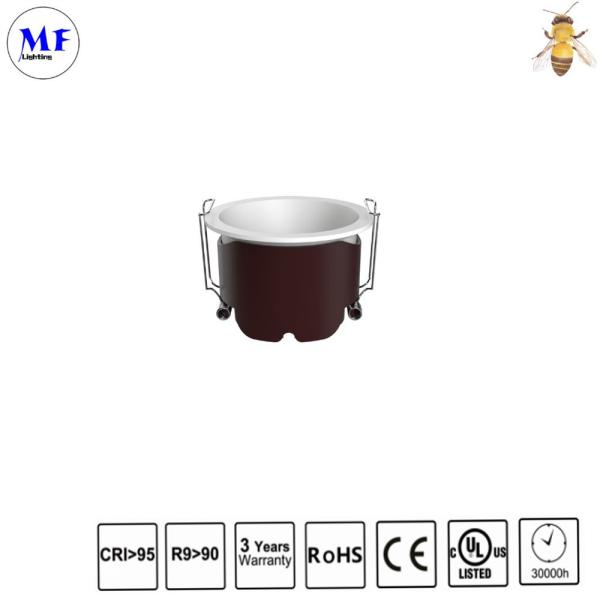 Alu. PC Anti Glare IP40 Recessed Light Spotlight Ceiling Mounted Down Light For Home Furnishing Corridor Public Areas