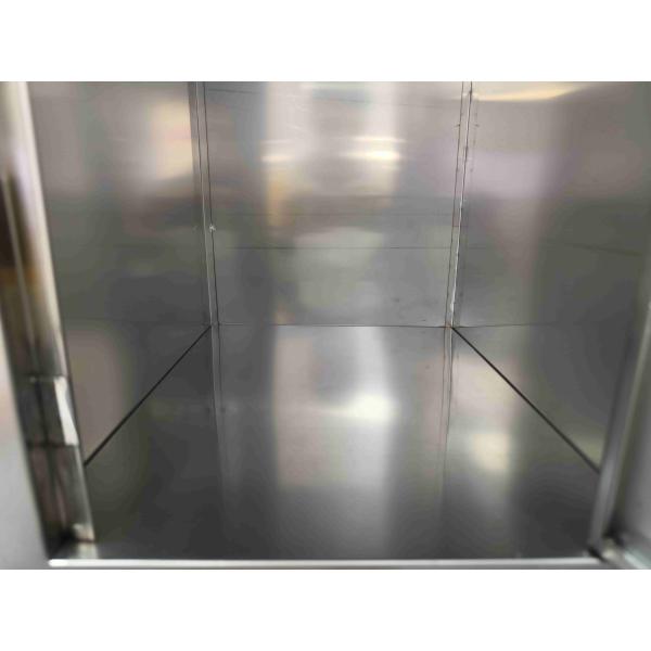 ESD-Safe 304L Stainless Steel Cleanroom Shoe Cabinet for ISO 14644 Compliant Pharma and Semiconductor Facilities