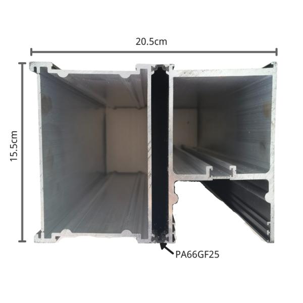 Анодированное украшение охраняющих алюминиевых профилей T3 T4 T5 домашнее