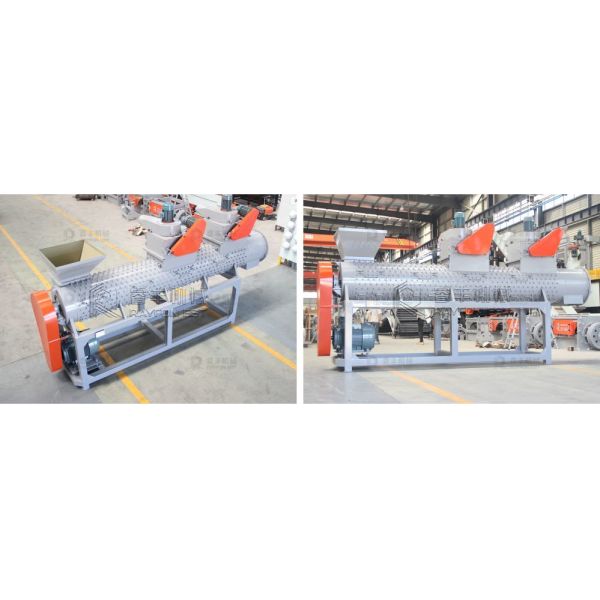 21KW Waste PET Bottle Label Remover Removing unlabelling Machine for Plastic Recycling