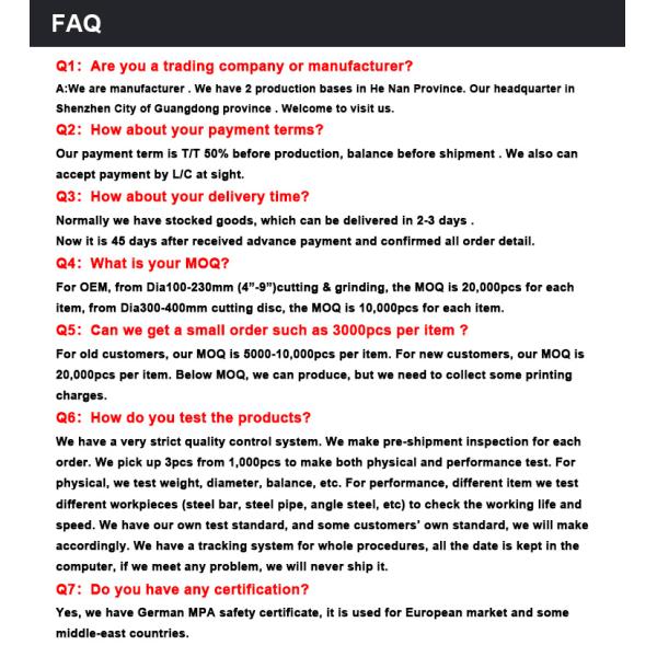 ODM OEM MPA лезвие резца мрамора 4,5 дюймов для круглой пилы