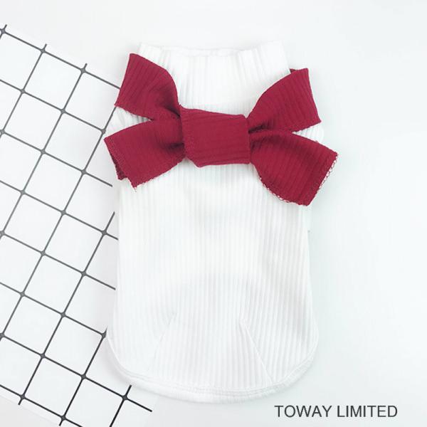 				Cute Bowtie Shirt Pet Clothes Dog Fashion Apparel 	        