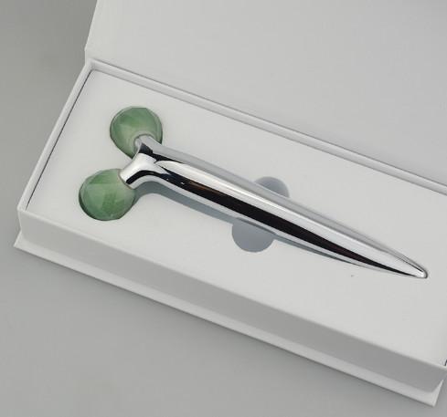 Firming Skin 3D Y Shape Massage Roller Smooth Crystal Full Body Jade Roller