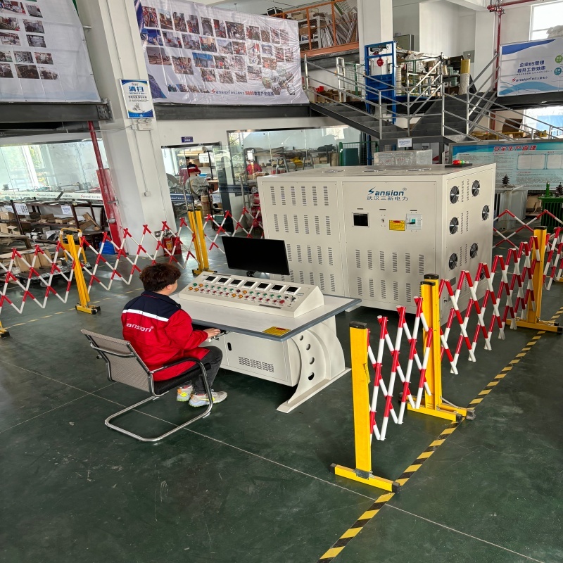 Automatic 9000A Temperature Rise Test System For High Voltage Transformer Switchgear Busbar Testing