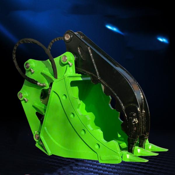 520 máquina escavadora Rock Bucket Hydraulic de Grapple 1380mm da máquina escavadora do quilograma