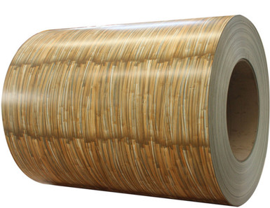 40 Years Warranty HDP Wood Grain Steel Metal Sheet Used For Facade Cladding 26Ga