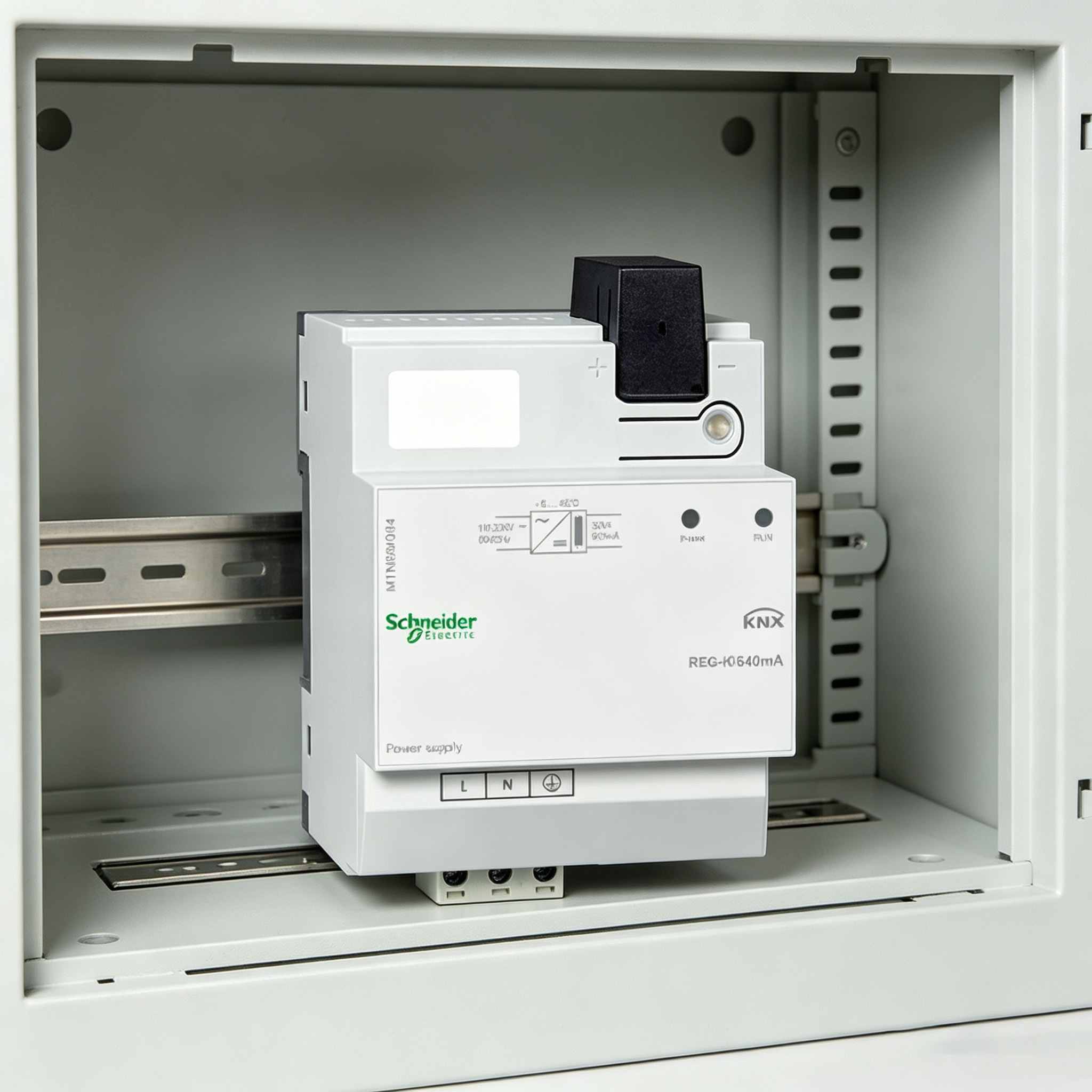 MTN684064 Schneider KNX Power Supply REG-K/640mA 30VDC DIN-Rail Mount System Energy Module Unit