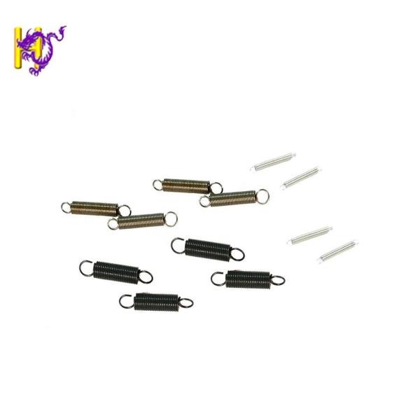 OEM Black Galvanized Double Hook Tension Spring With Hook