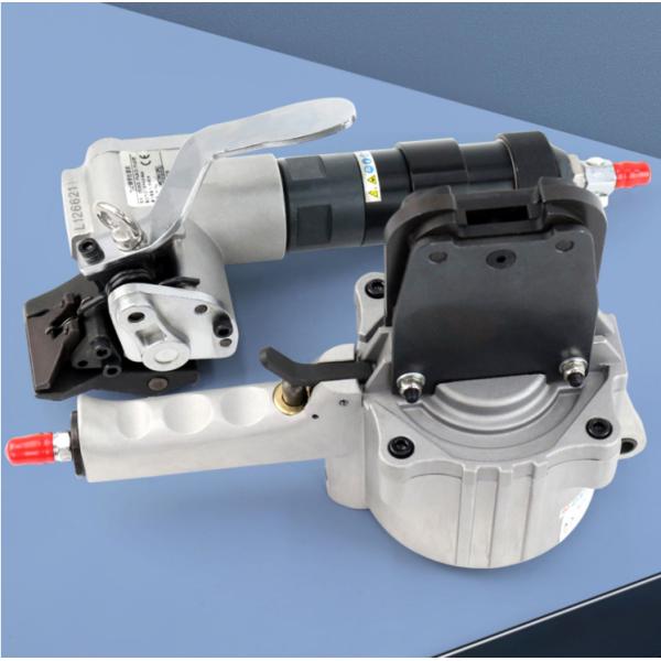 Pneumatic Steel Strap Tensioner And Sealer Tension Force 8.5KN Tension Speed 85mm/sec