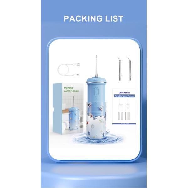 Mini Kids Portable Travel Household USB Recharge Oral Irrigator For Teeth Cleaning