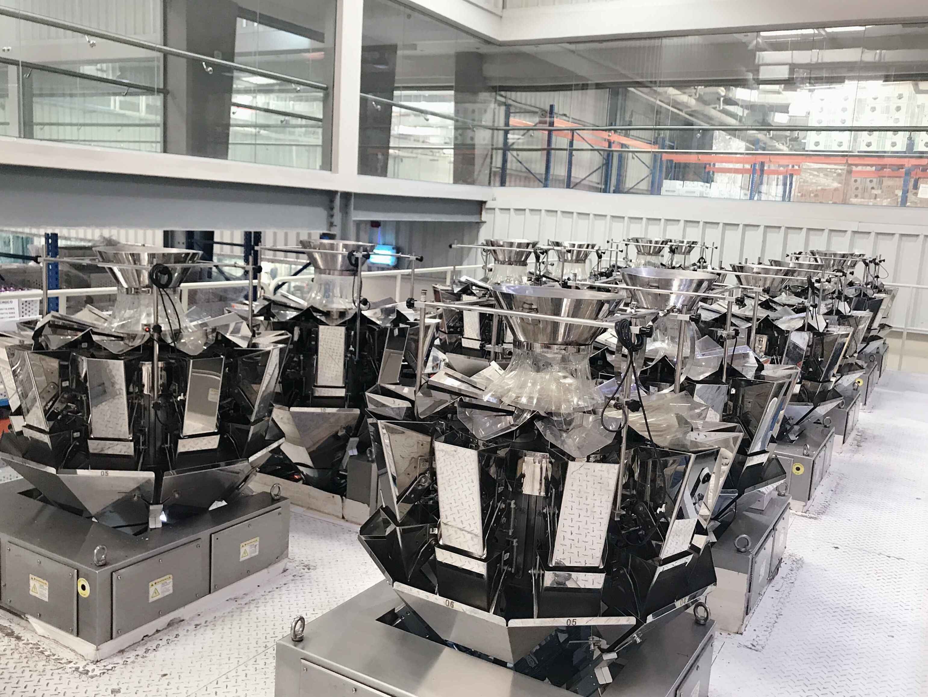 Смешивая Weigher Multihead оборудования продукта 14 главных 10g