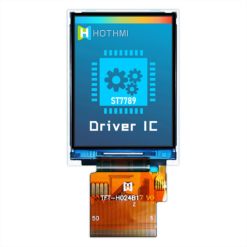 2,4 модуль дюйма 240x320 SPI TFT, солнечный свет читаемый LCD TFT-H024B17QVIST6N50 IC ST7789