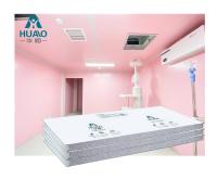 Techo aislado PU Panel de sándwich de poliuretano de 50 mm Tableros de pared Tableros de aluminio de paneles compuestos para edificios de estructura de acero