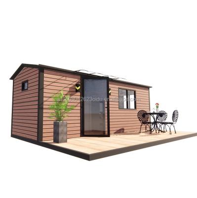 Modulaire de conception moderne maison de conteneurs en acier préfabriqué Flat Pack pour fenêtres en alliage d'aluminium extérieur inclus dans la conception