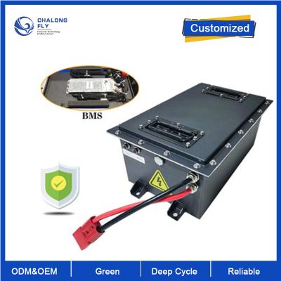 Pacote de bateria personalizado de lítio Lifepo4 24V 48V 60V 72V 80V com Smart BMS