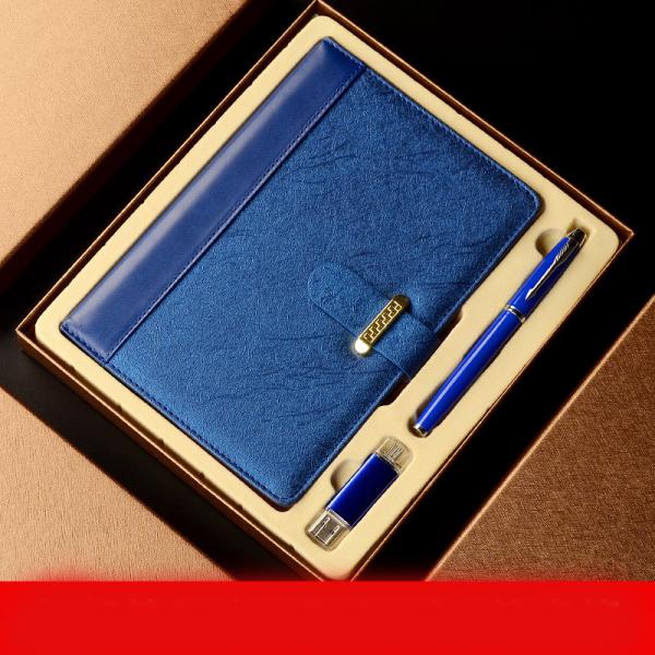 A5 Hardcover Magnet Closed Buckle Notebook and Pen Stationery Set Limited Stock