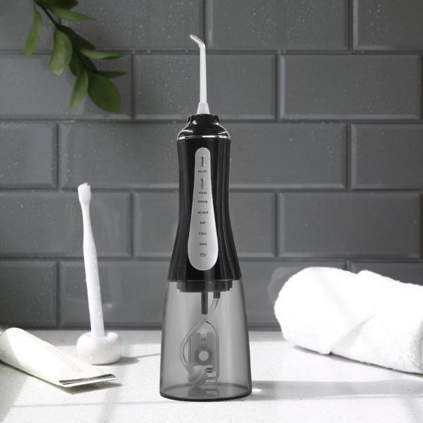 RoHS DC 5V Cordless Rechargeable Oral Irrigator 1800mAh Liion Battery