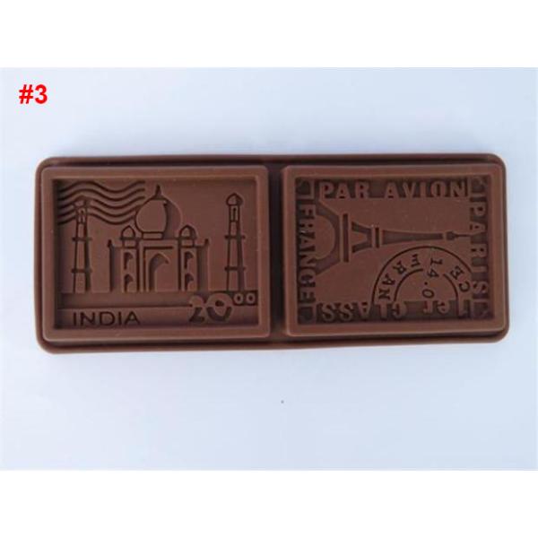 Stamp shaped silicone mold chocolate ice cube mold SB-100