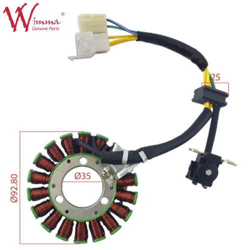 Iron Magneto Stator Coil Stator Comp Motorcycle Spare Parts from China Munufacturer GN125(2012)