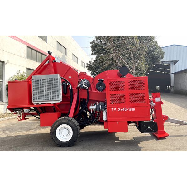 Transmission Line Stringing Equipment TY2x40-1800 Hydraulic Cable Rope Tension