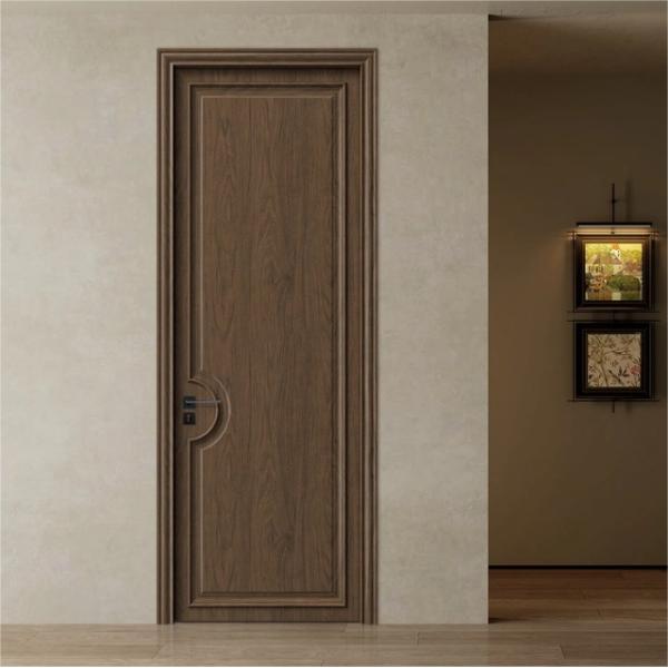 Vintage Style WPC Door For Supermarket And Kitchen With Left Or Right Handle Position And 700-1100mm Width