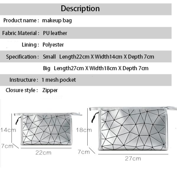 Custom logo portable large capacity simple waterproof travel toiletries storage bag