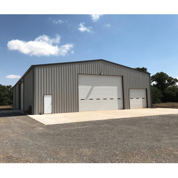 Fast Erection Recyclable Metal Frame Structure Prefabricated Logistics Warehouse