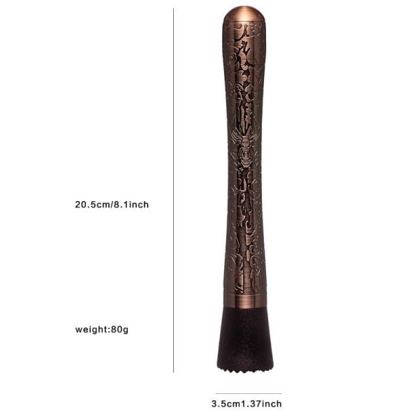 Home Bartending Martini Shaker Set SS304 Brushed Copper Color