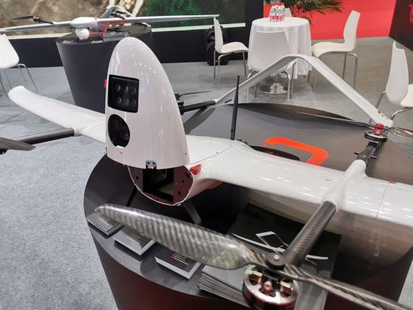 Tactical Drone Lidar PPK Oblique 3D  VTOL Drone 240Mins Endurance 250Km Range Mapping