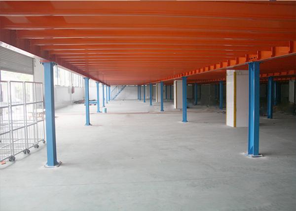 Construction de plancher en acier de mezzanine pour le stockage, systèmes industriels de mezzanine 