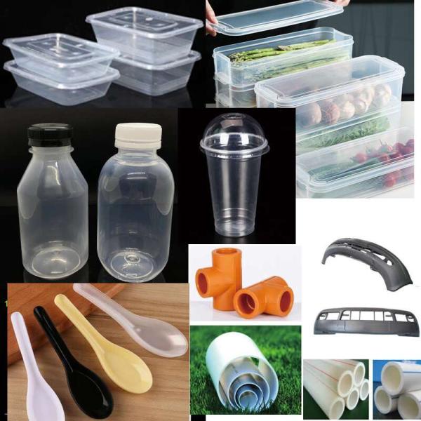 Устранимые лепешки PP контейнеров качества еды сырья полипропилена Tableware