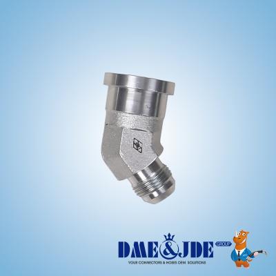 JIC Male 74° Hydraulic Hose Flange 90° Forged Elbow DAJCM9334