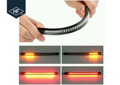 Flexible Soft 12V Aftermarket Motorcycle Lights Strip For Rear Tail Brake Stop