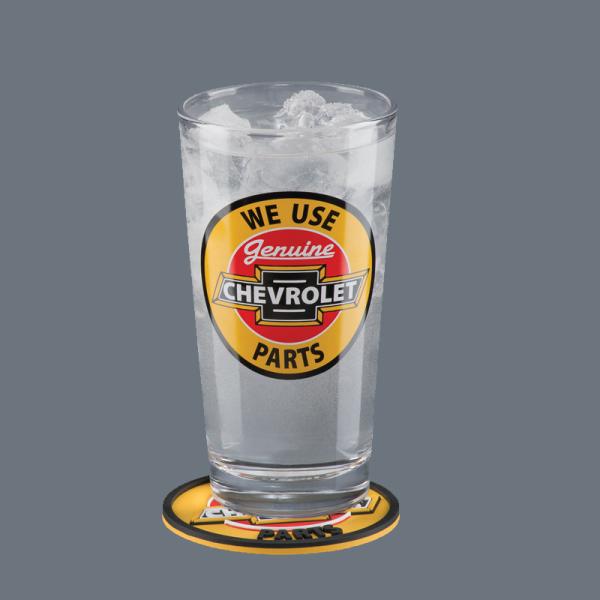 Tall Giant 20 Oz Pint Craft Beer Glasses With Color Decal