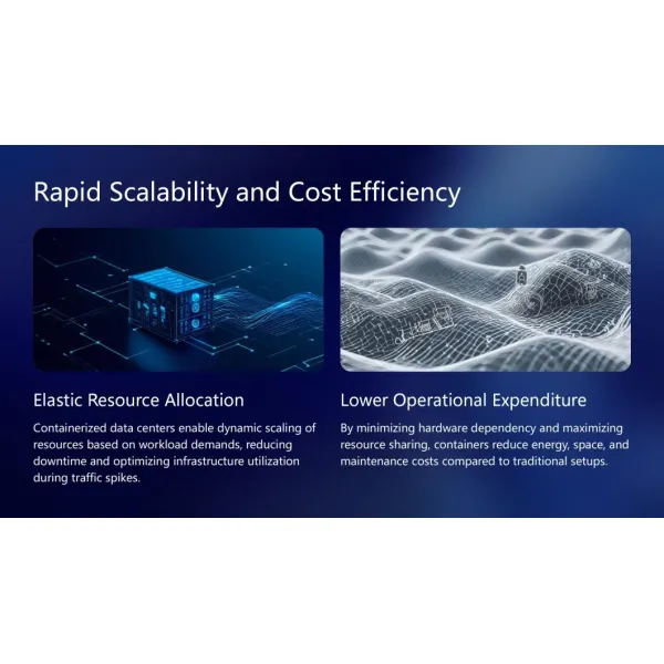 Advantages of Containerized Data Centers Containerized Server Rooms Data Center Infrastructure Modules