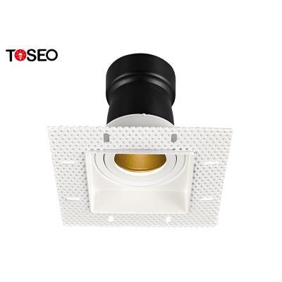 O quadrado ajustável Trimless Downlights Recessed projetores antiofuscantes